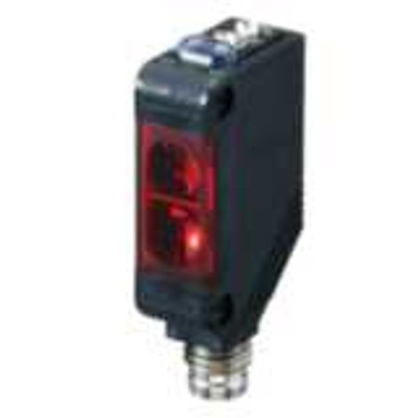 Photoelectric sensor, rectangular housing, red LED, retro-reflective, E3Z 4054E image 3