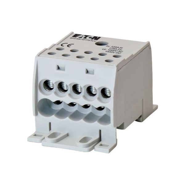 Terminal block, 1 pole, 175A, 10 output terminals, ALU image 3