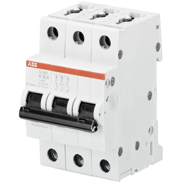 S203-K20 Miniature Circuit Breaker - 3P - K - 20 A image 1