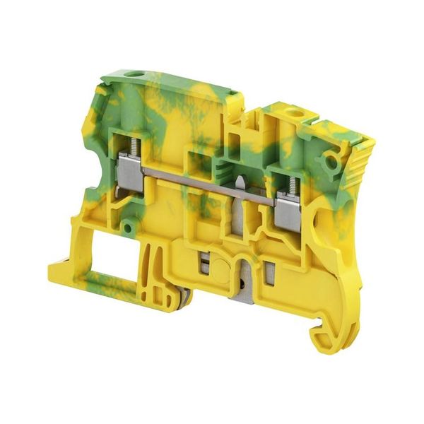 SCREW CLAMP - GREEN/YELLOW image 1