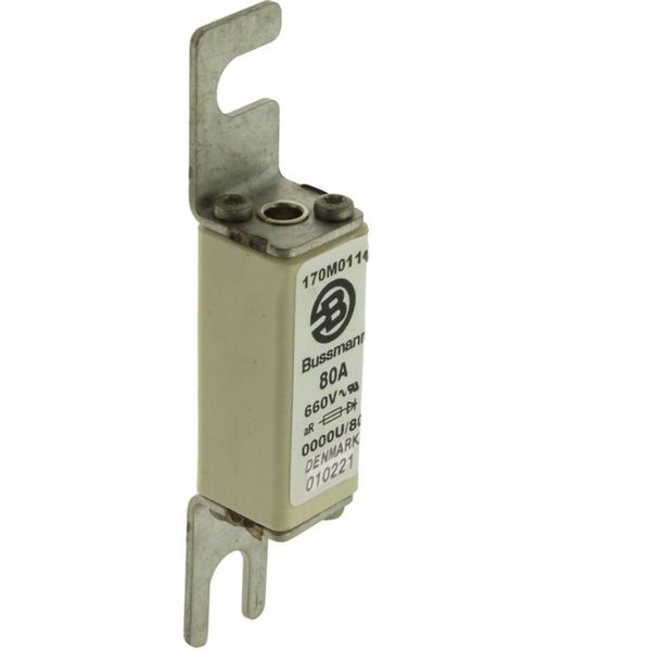 Fuse-link, high speed, 50 A, AC 660 V, size 0000, 17 x 19 x 100 mm, aR, IEC, UL image 5