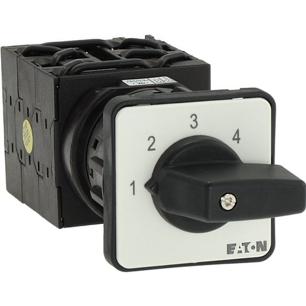 Step switches, T0, 20 A, centre mounting, 5 contact unit(s), Contacts: 10, 45 °, maintained, Without 0 (Off) position, 1-5, Design number 15139 image 8