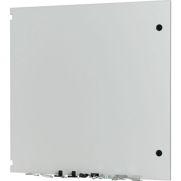 Section wide door, closed, HxW=800x800mm, IP55, grey image 5