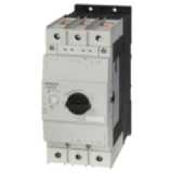 Motor-protective circuit breaker, rotary type, 3-pole, 80-100 A image 1