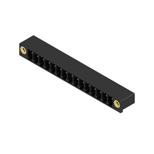 PCB plug-in connector (board connection), 3.81 mm, Number of poles: 15 image 2