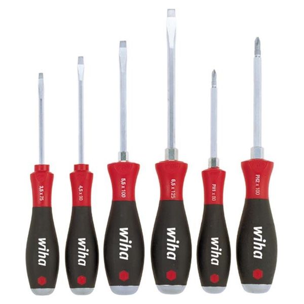 SoftFinish® slotted/ Phillips screwdriver set, 6 pcs. (21250) image 2