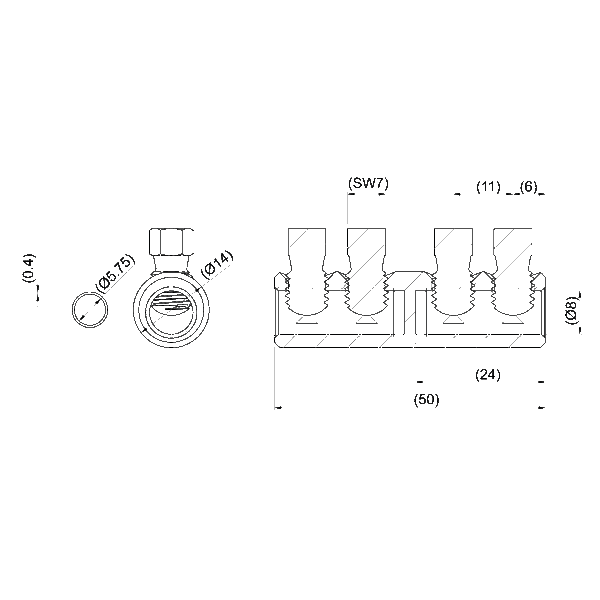 Cable connector mecanical Al/Cu 35-95 mm� image 6