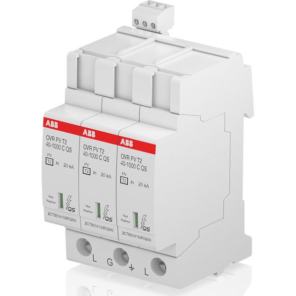 Overvoltage protection Type PV,  20/ 40kA, 1000V, plug, signal image 2