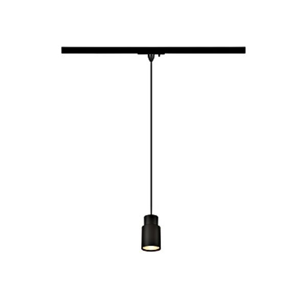 PURI 2.0 Tube 1~ pendant lamp GU10 max. 1x 6W black image 1