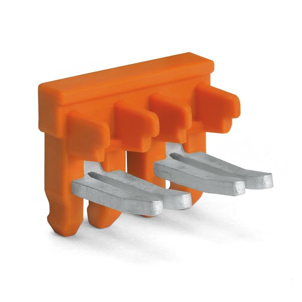 Adjacent jumper for switching lever 2-way insulated orange image 1