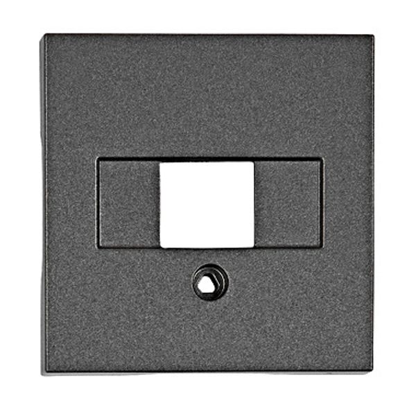 HDMI coupling cover, anthracite image 1