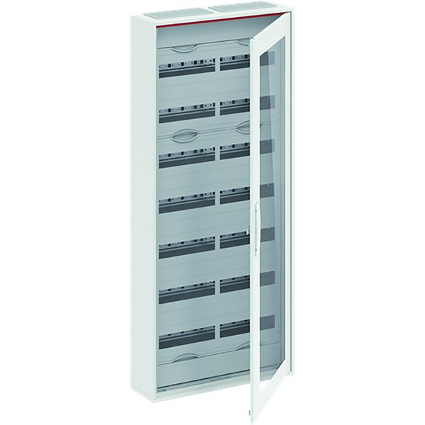 CA28RT ComfortLine Compact distribution board, Surface mounting, 168 SU, Isolated (Class II), IP44, Field Width: 2, Rows: 7, 1250 mm x 550 mm x 160 mm image 1