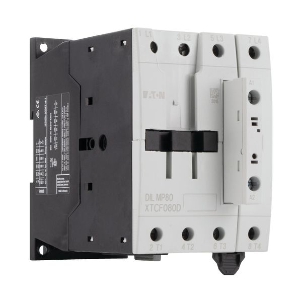 Contactor, 4 pole, 80 A, 24 V 50/60 Hz, AC operation image 11