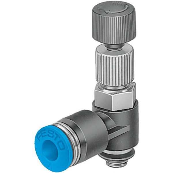 LRLL-3/8-QS-8 Differential pressure regulator image 1