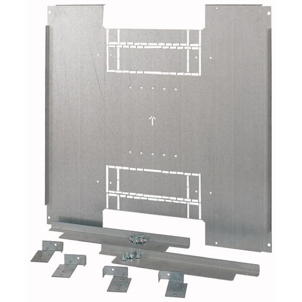 Mounting plate, NZM4, 3/4p, fixed version, W=800mm image 1