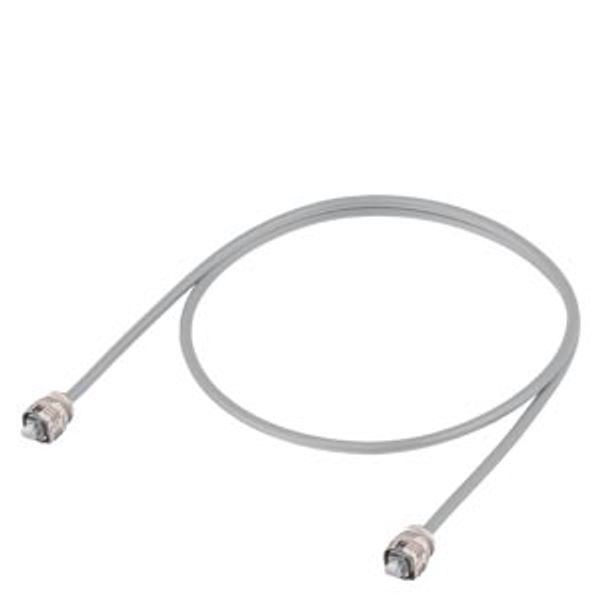 Signal cable pre-assembled type: 6FX2002-1DC20 (SINAMICS Drive CLiQ) Connector IP67/IP67, without 6FX2002-1DC20-1CC0 image 1