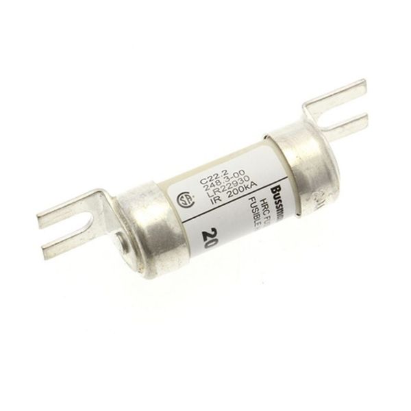 Fuse-link, low voltage, 3 A, AC 600 V, DC 250 V, HRCI-CA, 14 x 55 mm, CSA image 1