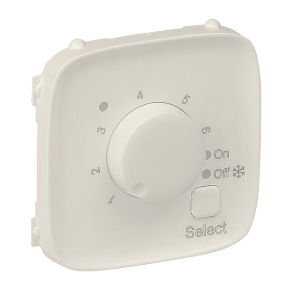 Cover plate Valena Allure - floor heating thermostat - ivory image 1