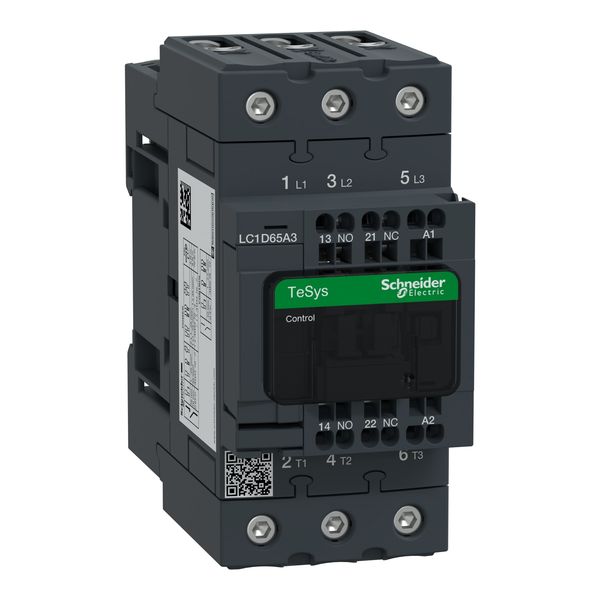 TeSys Deca contactor - 3P(3 NO) - AC-3/AC-3e - = 440 V 65 A - 230 V AC 50/60 Hz coil image 4