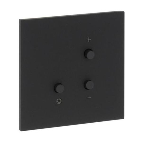 Art d'Arnould universe Epure all-lamp 2-wire dimmer without neutral - matte black image 1