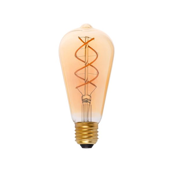 BULB AMBAR E27 5W 2000K DIMABLE 250Lm image 1