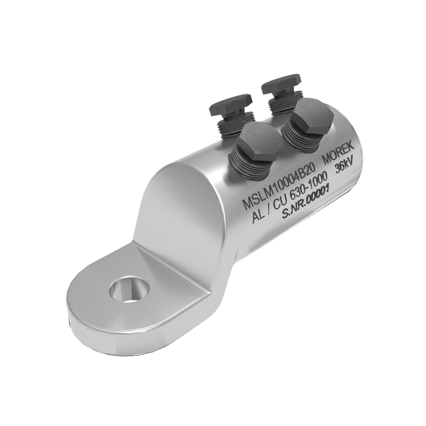 MSLM1000 Al/Cu 630-1000mm² 36kV 4xBrass screw SB cable lug M20 image 1