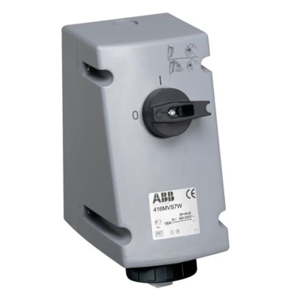 ABB530MI7WN Industrial Switched Interlocked Socket Outlet UL/CSA image 2