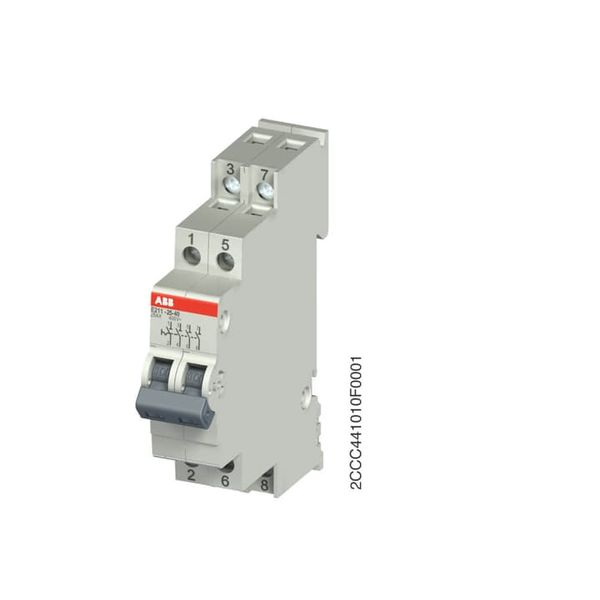E211-25-30ON-OFF Switch,25 A,acc. to EN 250/400 V AC,3NO,0NC,0CO, El. Color:Grey, MW:1 image 1