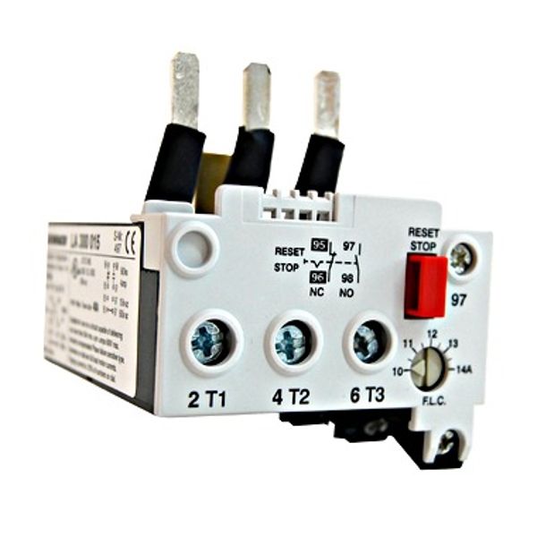 Motor protection relay 10.00-14.00A U3/42 Manual-Reset image 1