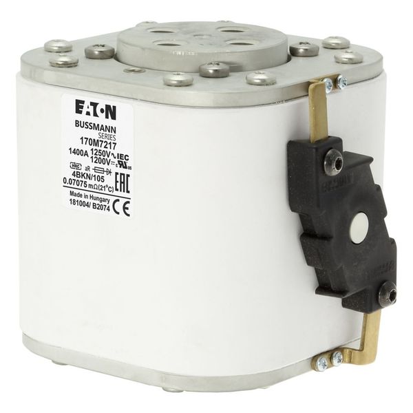 Fuse-link, high speed, 1400 A, AC 1250 V, size 4, 105 x 120 x 110 mm, aR, IEC, single indicator image 12