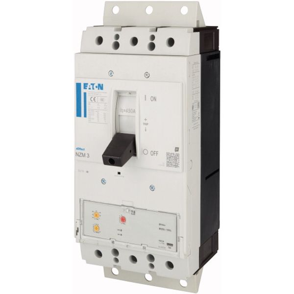 NZM3 PXR20 circuit breaker, 450A, 3p, plug-in technology image 4