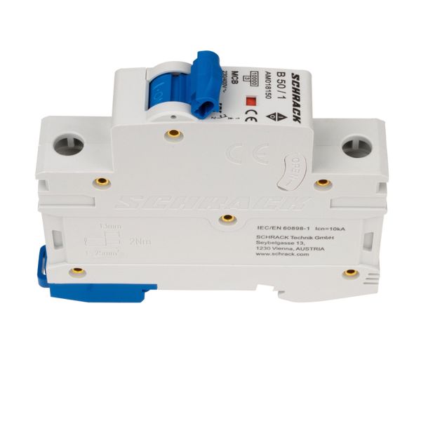 Miniature Circuit Breaker (MCB) AMPARO 10kA, B 50A, 1-pole image 3