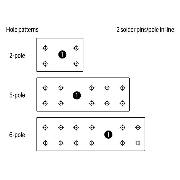 PCB terminal block push-button 1.5 mm² gray image 3