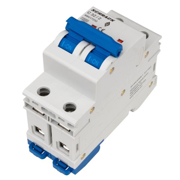 Miniature Circuit Breaker (MCB) AMPARO 10kA, C 32A, 2-pole image 6