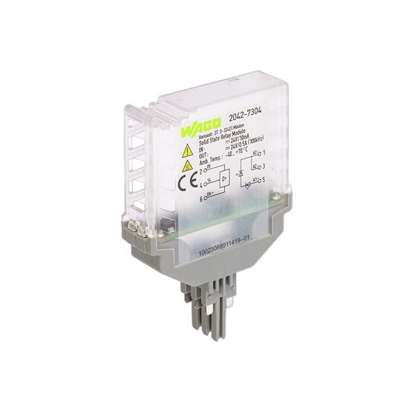 Solid-state relay module Nominal input voltage: 24 VDC Limiting contin image 2