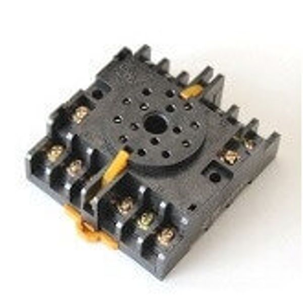 Socket, DIN rail/surface mounting, 14-pin, screw terminals image 3