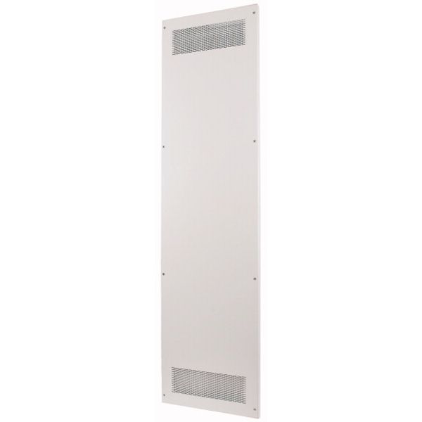 Rear wall ventilated, for HxW = 1800 x 850mm, IP31, grey image 1