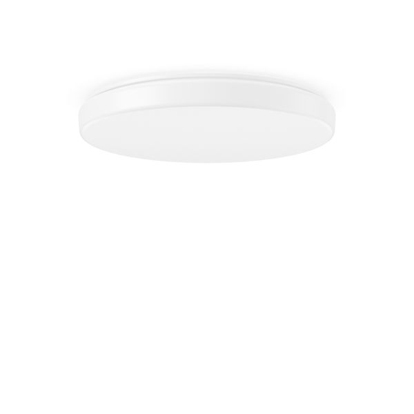 Flat Polymero Kreis Slim, 28 W, 3400 lm, 840, white, Phase-cut Ceiling image 1