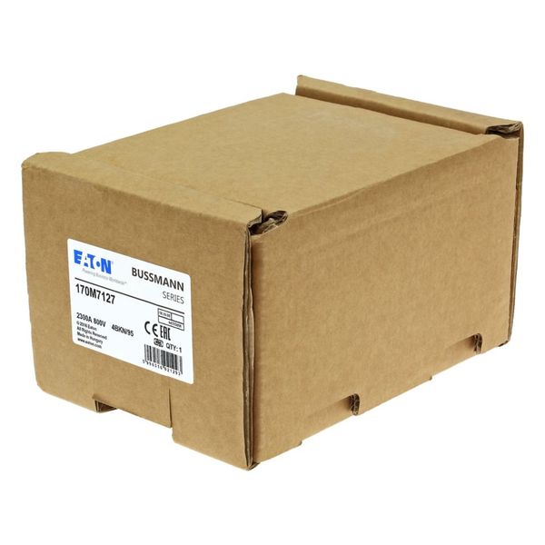 Fuse-link, high speed, 2300 A, AC 800 V, size 4, 120 x 105 x 94 mm, aR, IEC, single indicator image 20