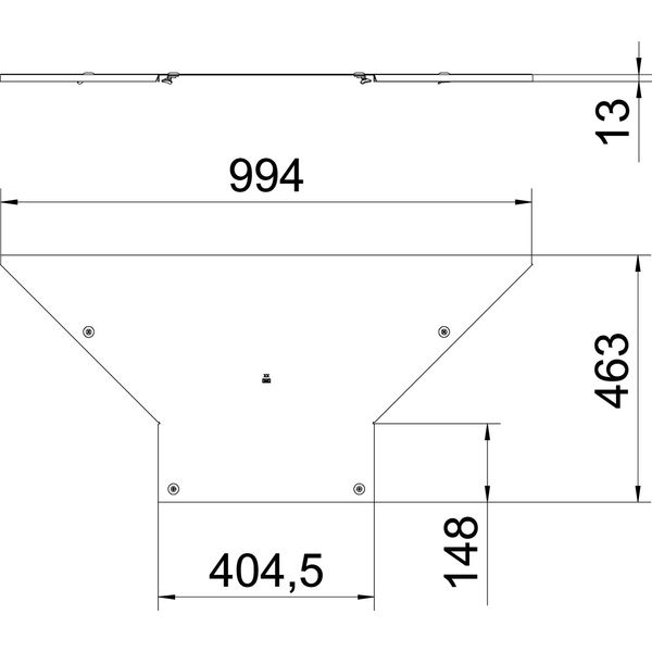 LAAD 400 R3 FS Cover for add-on tee with turn buckle B400 image 2