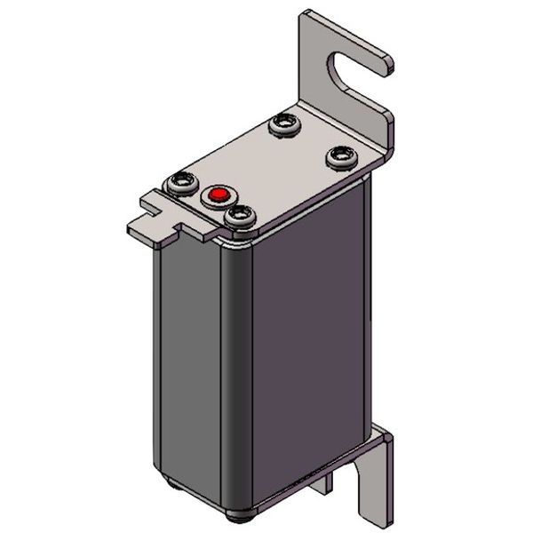 Fuse-link, high speed, 130 A, AC 7200 V, size 00, 30 x 67 x 506 mm, aR, IEC, single indicator image 1