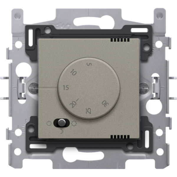 Electronic thermostat, bronze coated image 1