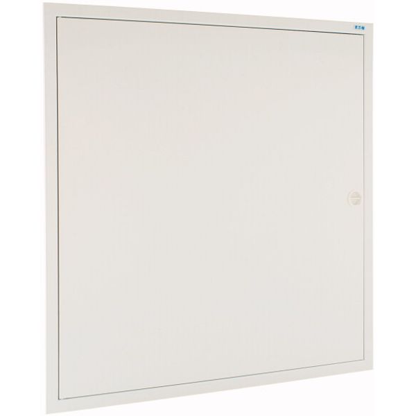 Complete flush-mounted flat distribution board, white, 33 SU per row, 4 rows, type C image 4