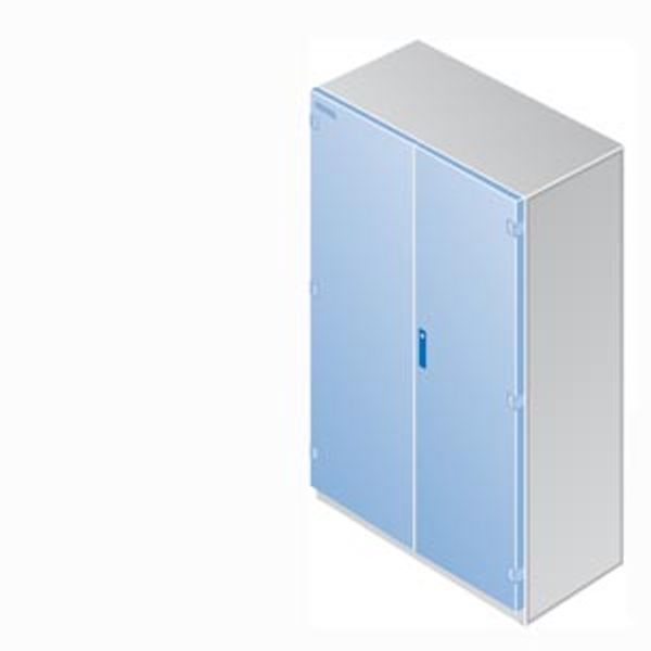 Symmetrically divided double-wing door instead of rear panel HxW=1800x 800 IP40 8MF3240 image 1