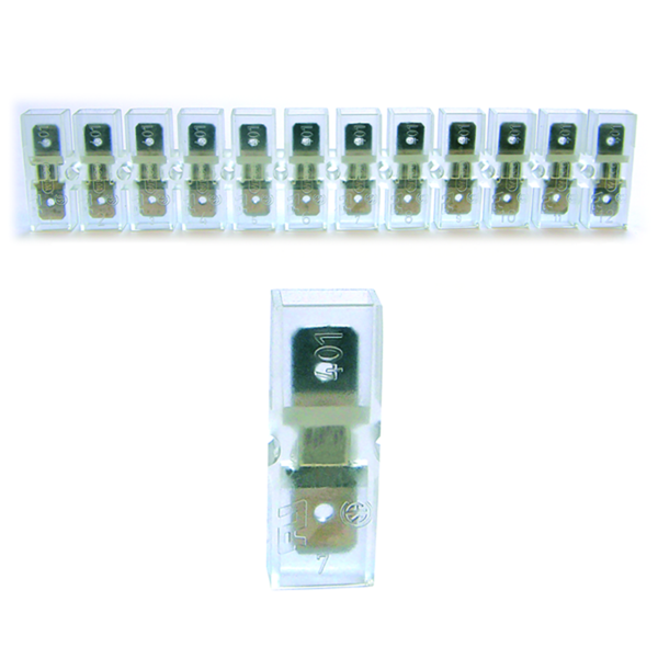 Elastic plug-in connector size 1 4.8x0.8 mm image 1