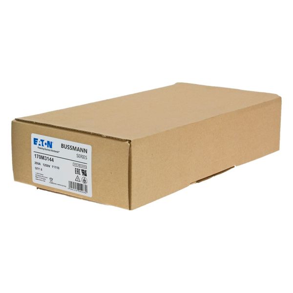 Fuse-link, high speed, 200 A, AC 1250 V, compact size 1, 45 x 45 x 138 mm, aR, DIN, IEC, single indicator image 9