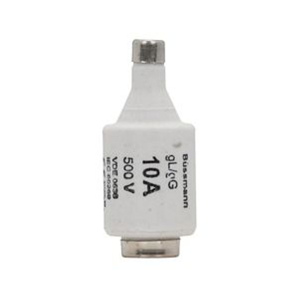 Fuse-link, LV, 10 A, AC 500 V, D2, gL/gG, IEC, time-delay image 8