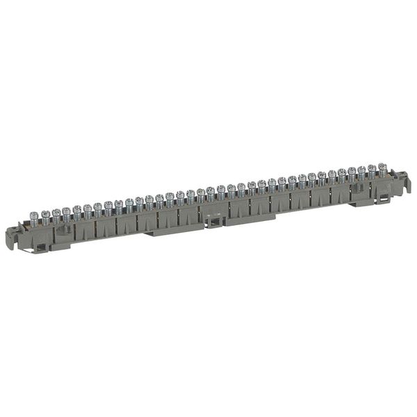 Terminal block on support - 33 x 1.5 to 16² - L. 276 mm image 1