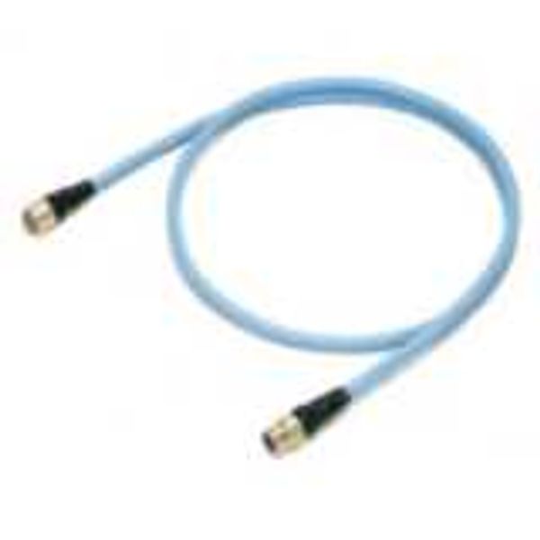 DeviceNet vibration-resistant thin cable, straight M12 connectors (1 m image 2
