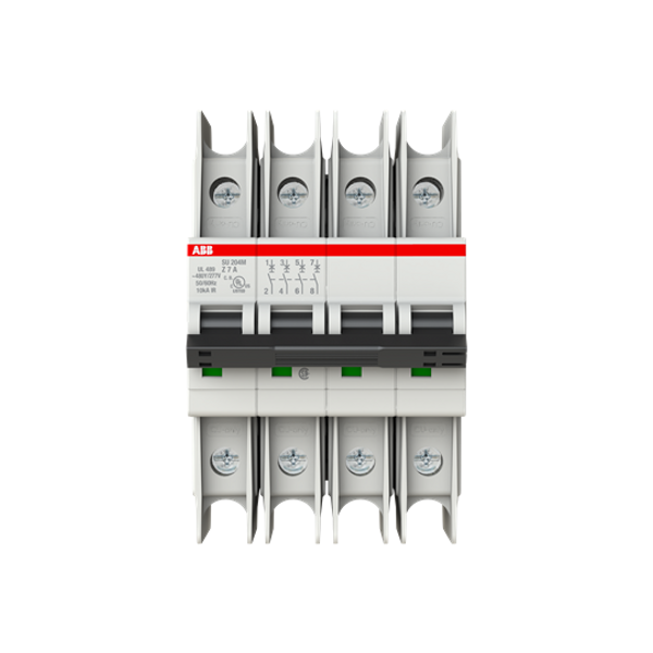 SU204M-Z7 Miniature Circuit Breaker - 4P - Z - 7 A image 1